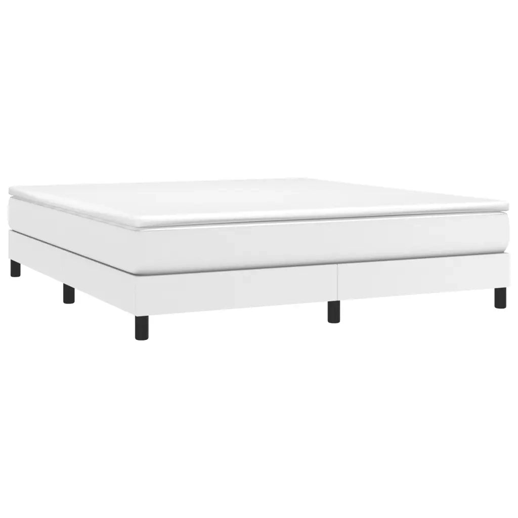 Giroletto Bianco 160x200 cm in Similpelle