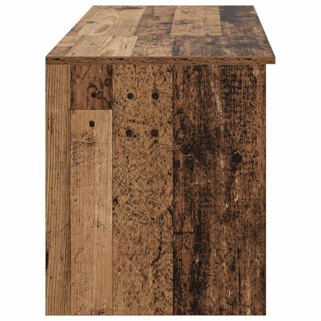 Set di mobili per il bagno 2 pcs Legno antico 3403942