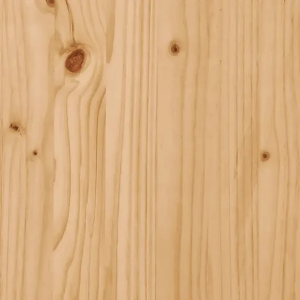 Tavolino Grigio 41x41x48,5cm Legno Multistrato e Massello Pino