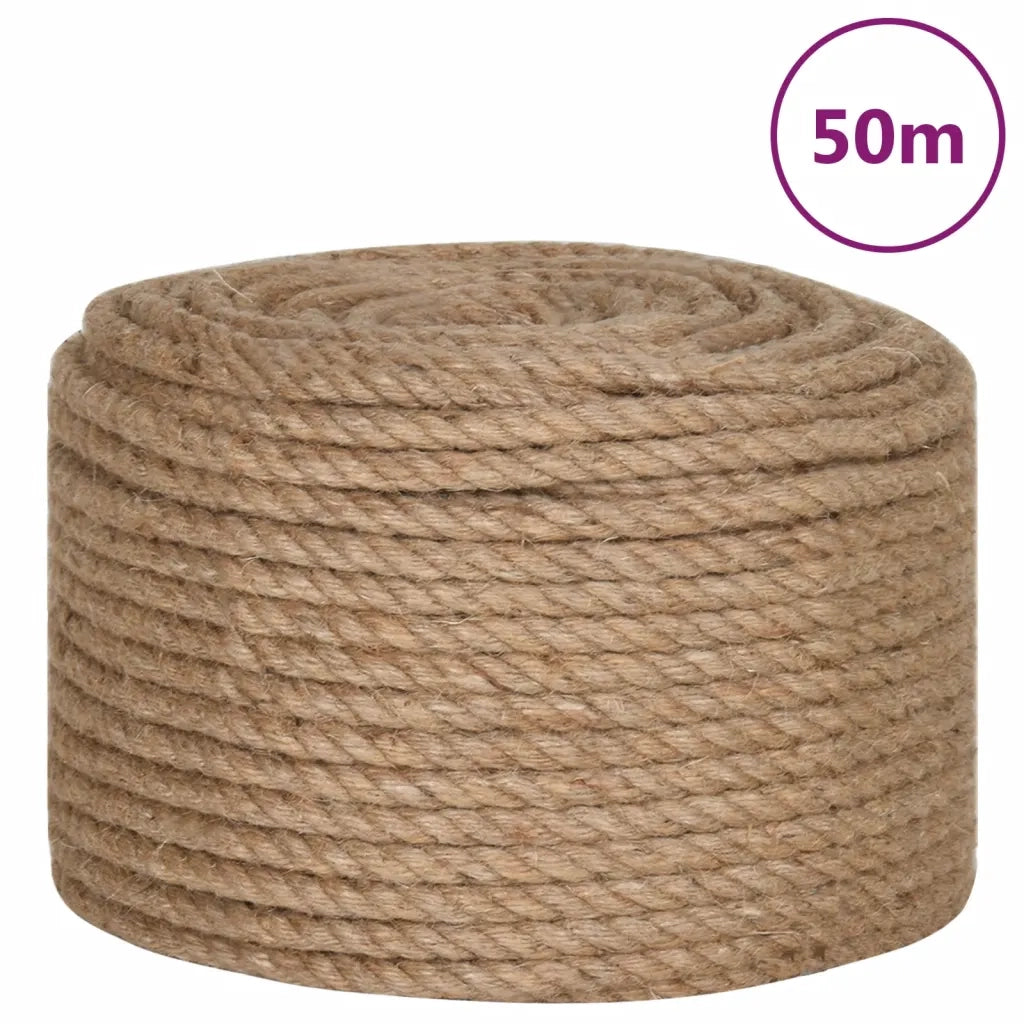 Corda | Fune in Juta Lunga 50 m Spessa 12 mm