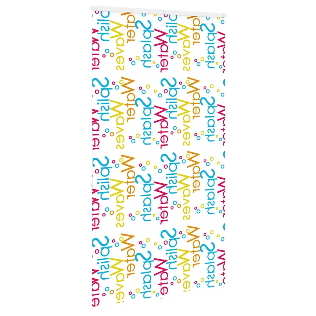 Tenda a Rullo per Doccia Cassonetto 140x240cm Larghezza Tessuto 4015038