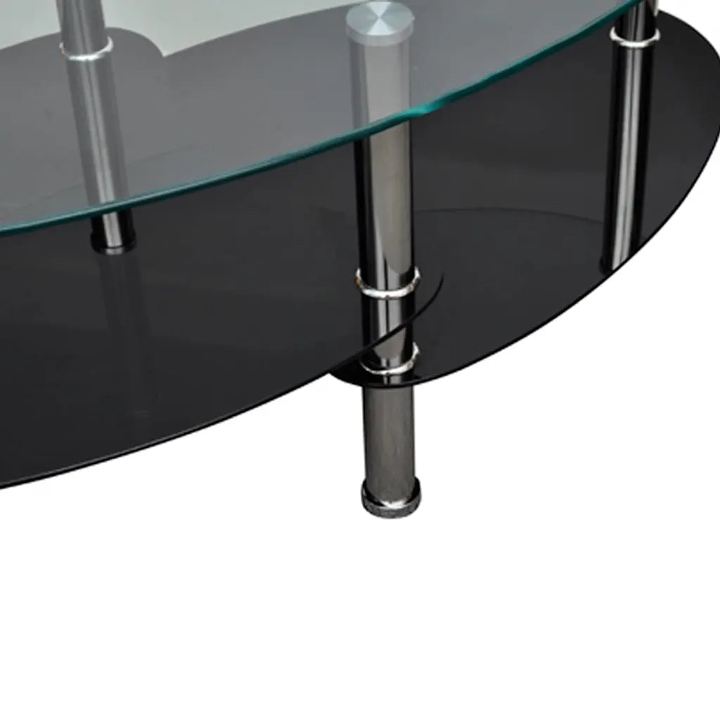 Tavolino da Salotto-Tavolino da soggiorno con Design Esclusivo Nero