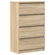Credenza | Madia | Buffet da pranzo | Armadio da pranzo Rovere Sonoma 60x35x98,5 cm in Legno Multistrato