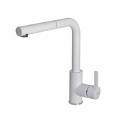 Rubinetto Miscelatore Cucina Elleci monocomando doccetta estraibile Bianco MGKC0268