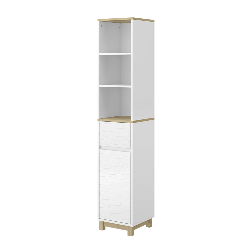 Vicco Mobili da bagno Bianco 30 x 151 cm con cassetti