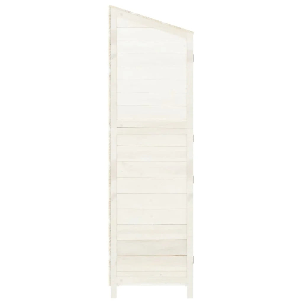 Casetta da giardino 55 x 52 x 174,5 cm in legno massello di abete bianco 02_0044053
