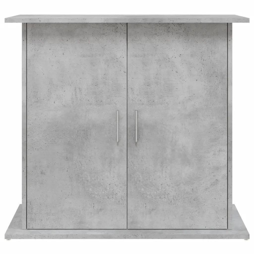 Supporto per acquario in cemento grigio 81x36x73 cm in legno ingegnerizzato 833603