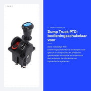 Pompa Idraulica per Camion Cisterna PTO - Schalter di Comando per Sistema Idraulico