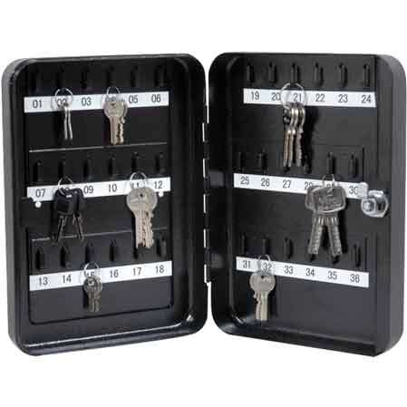 CASSETTA PORTACHIAVI 'FAI' 36 ganci - mm 250x180x60 - VIRO