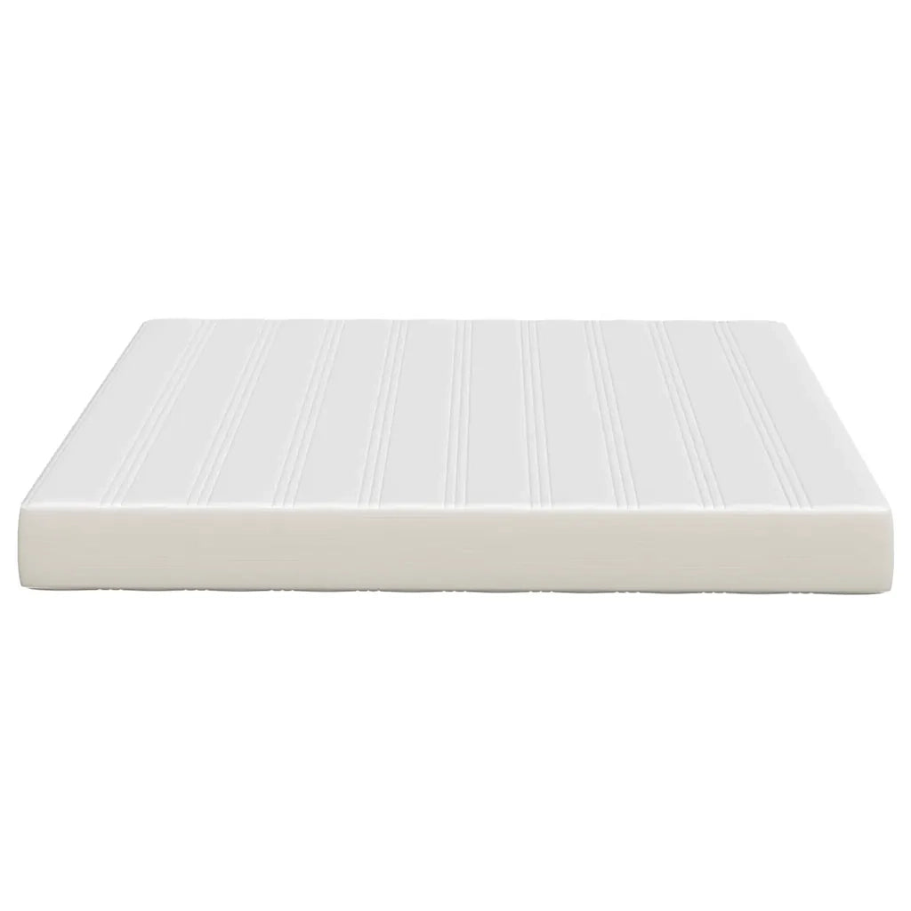 Materasso da Letto con materasso Crema 180 x 200 cm Tessuto 42008303