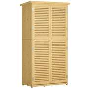 Casetta Attrezzi Giardino in Legno ¨C zephmum ¨C Legno 87x46.5x160cm