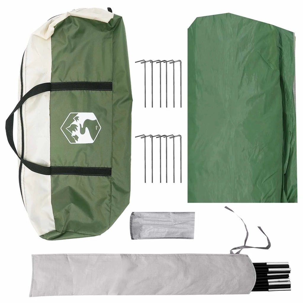 Telo da campeggio resistente all'acqua Verde 690 x 580 x 255 cm 42028595