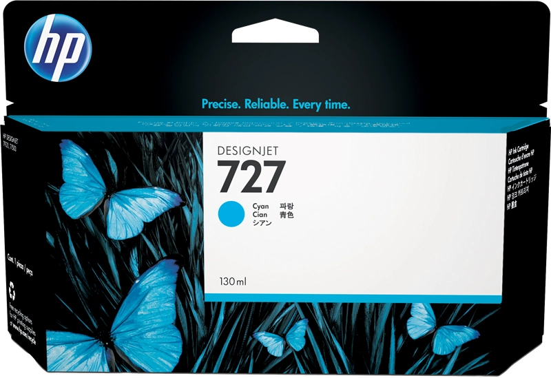 HP Cartuccia inchiostro ciano DesignJet 727 da 130 ml