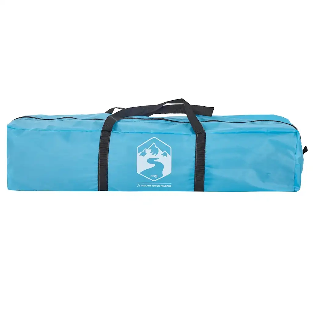 Tenda da Campeggio 2 Persone Blu a Rilascio Rapido