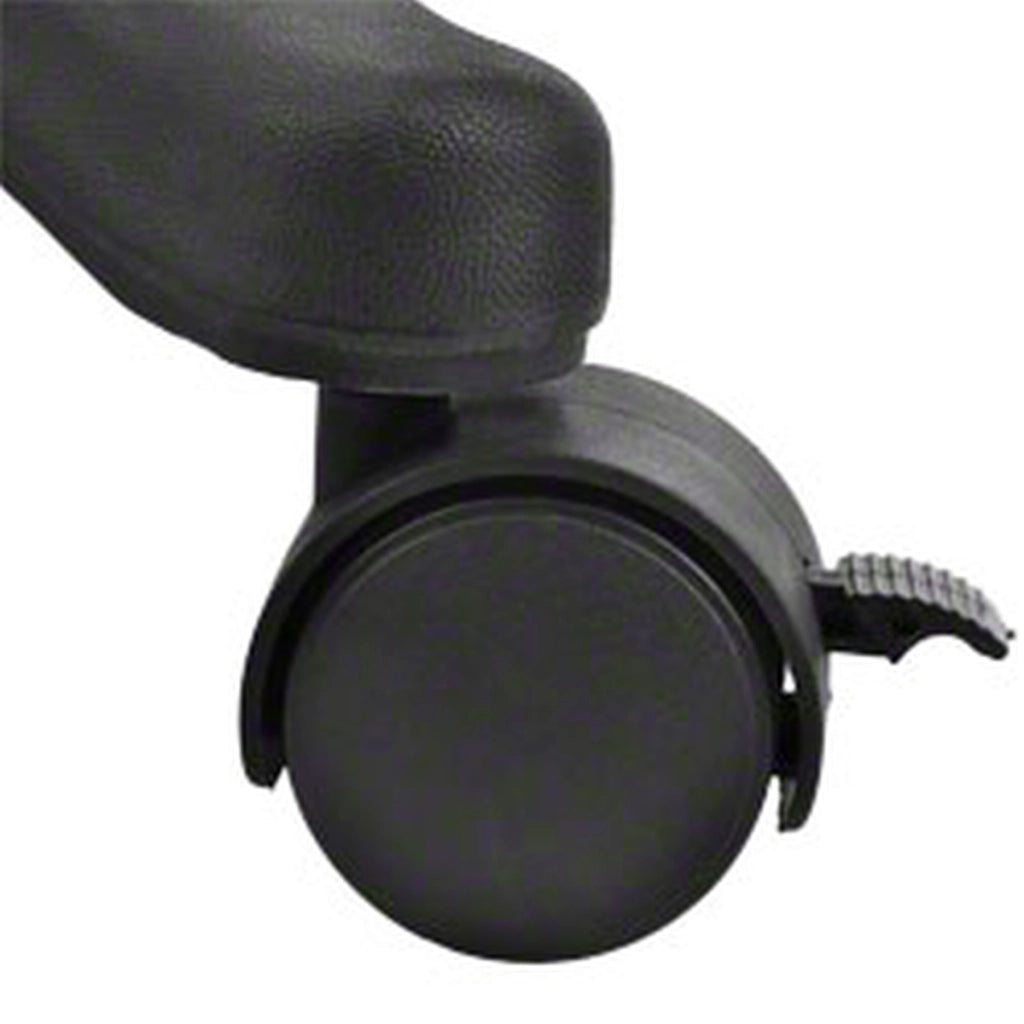 Stativo con ruote per macchina del vento con altezza regolabile 70-110 cm, treppiede per lampade con capacità di carico di 12 kg, per flash con attacco da 5/8", con cinque ruote e freno
