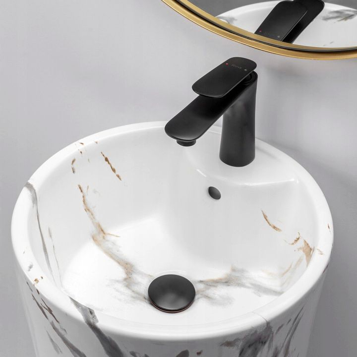 Lavabo Monolitico Blanka Marble
