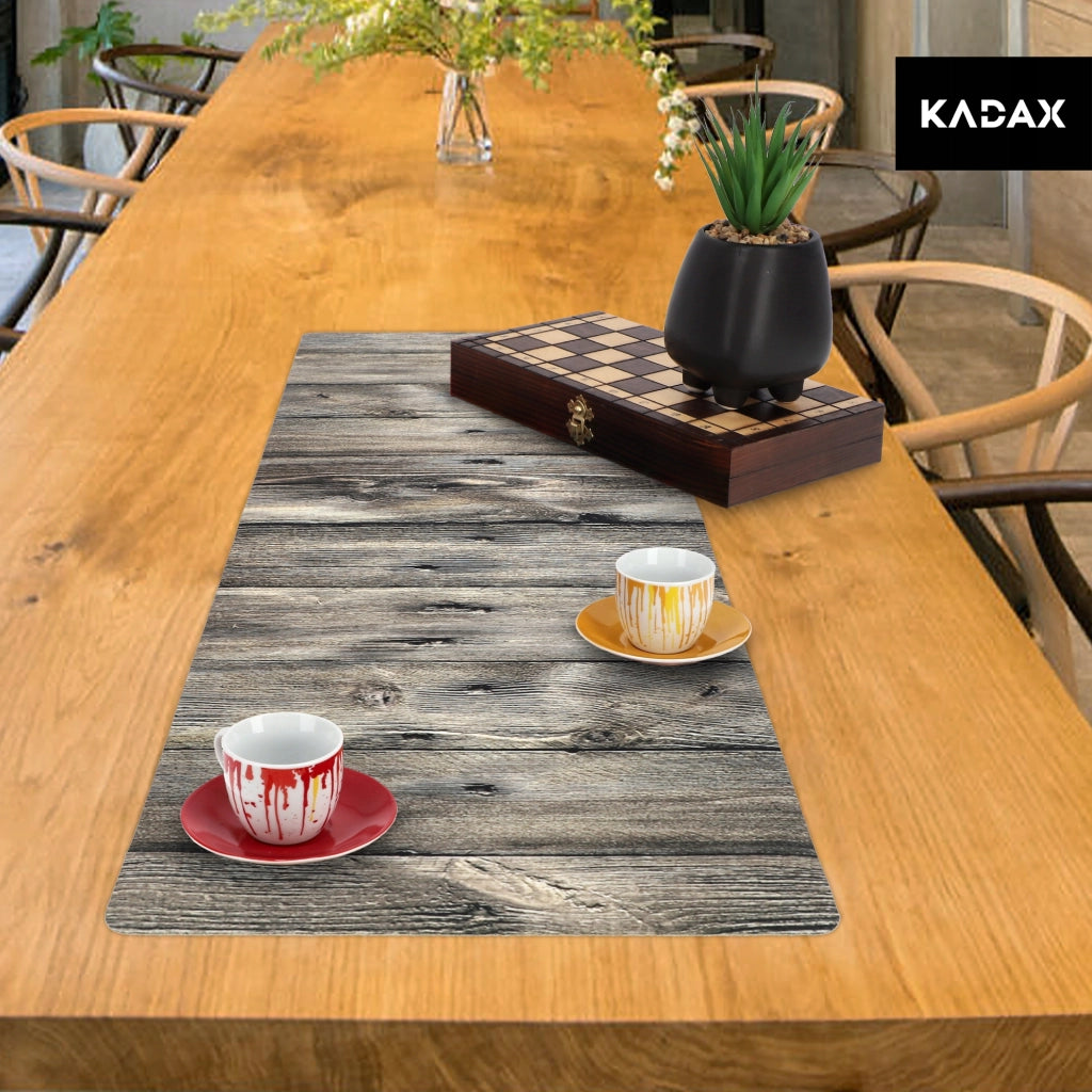 Tovaglia decorativa in feltro KADAX, stampata, 95x33 cm