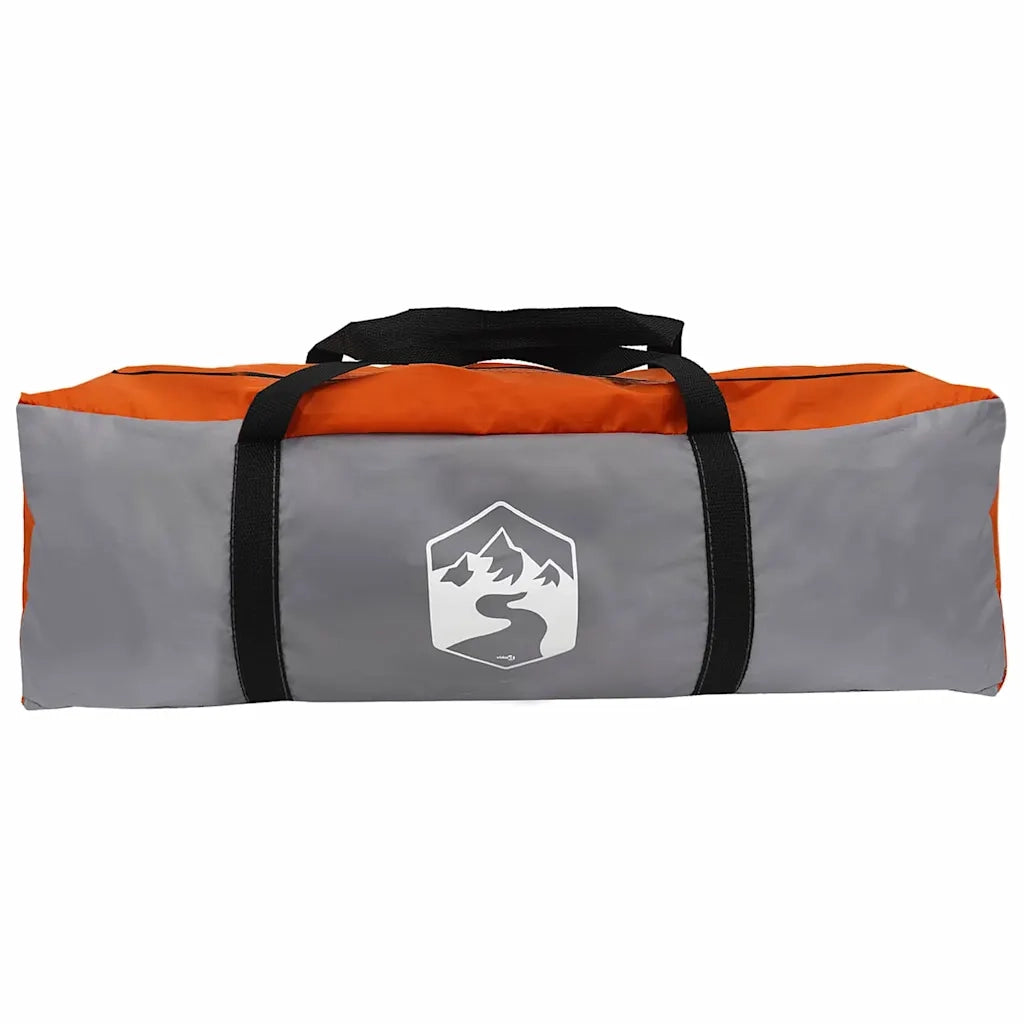 Tenda da Capanna per 5 Persone con tetto Grigio e arancione 42004031