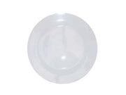 PIATTO FRUTTA BIANCO IN PORCELLANA- - cm.19 - 12 pezzi XTRA
