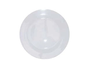 PIATTO FRUTTA BIANCO IN PORCELLANA- - cm.19 - 12 pezzi XTRA