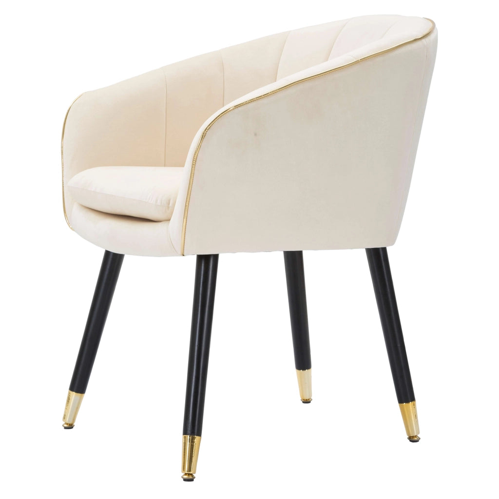 Poltroncina Cachi, Poltrona Braccioli, 62x58x78h cm Bianco