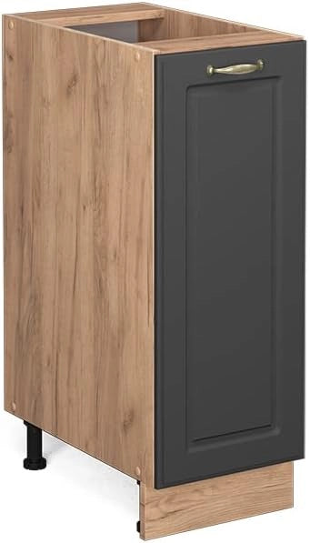 Pannello frontale della lavastoviglie Fame-Line, Rosso bordeaux lucido, 60 cm senza piano di lavoro, per la combinazione con altri moduli della serie Fame-Line