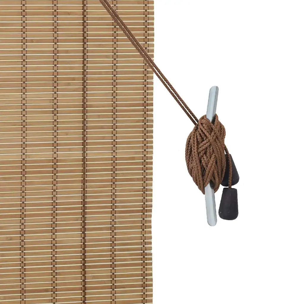 Tenda a rullo con tende Natura 80 x 220 cm Bambù 42006897