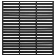 Pannello di Recinzione in WPC 180x180 cm Nero 318111