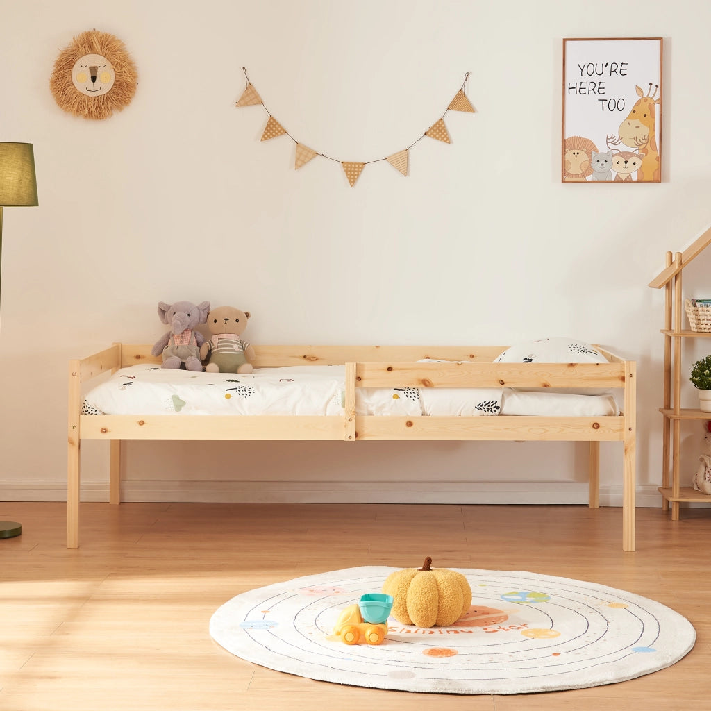 Letto per Cameretta Sonkajärvi a 2 Posti Letto - Legno Naturale [en.casa]