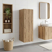 Mobiletto da Bagno a Muro Rovere Artigianale 33 x 34,5 x 100 cm 890531