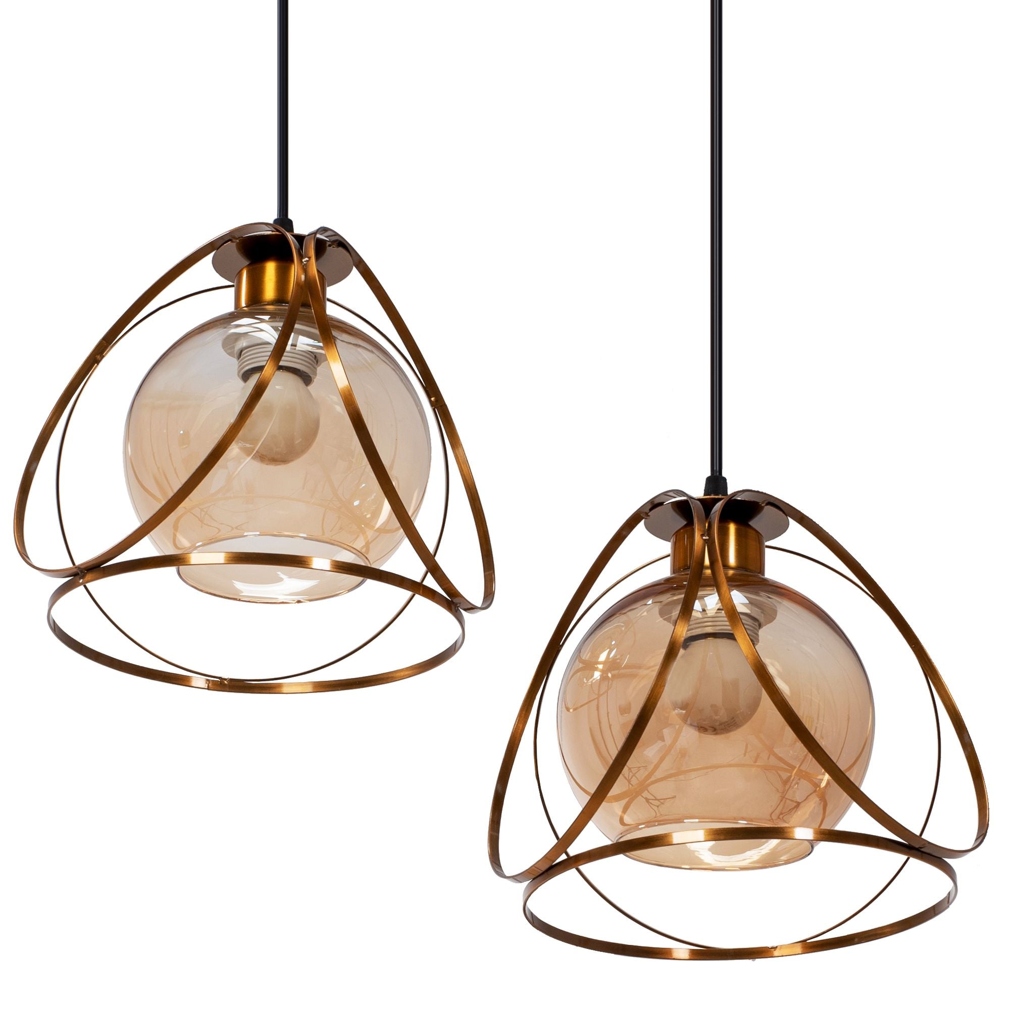Lampada APP1137-3C Black Gold