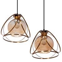 Lampada APP1137-3C Black Gold