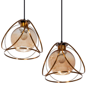 Lampada APP1137-3C Black Gold