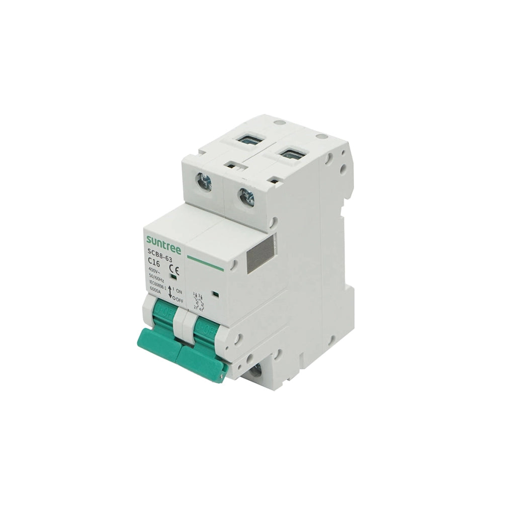 Interruttore automatico tipo 2P, 16A 400VAC Suntree