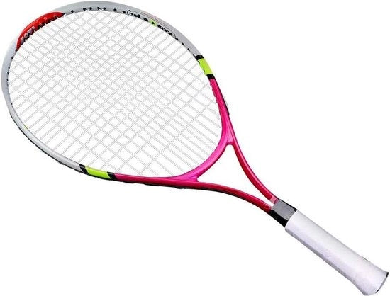 Racchetta da Tennis Super Leggera per Bambini Principianti in Pratica - 1 Borsa di Carico Inclusa (rosa rosso).