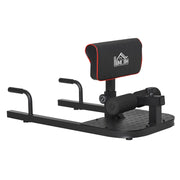 Macchinario per Squat 3 in 1 ¨C zephmum ¨C Attrezzo Multifunzione per Addominali e Supino Nero