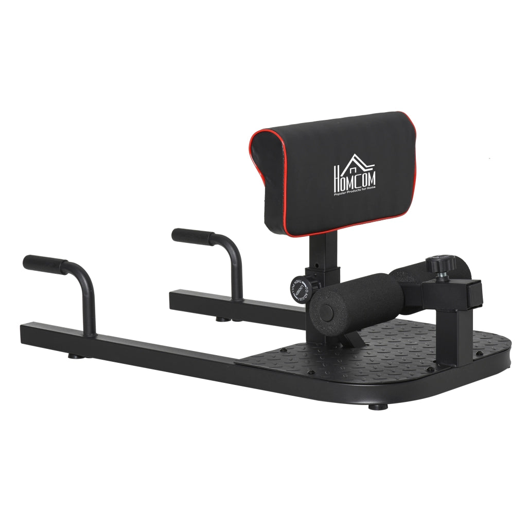 Macchinario per Squat 3 in 1 ¨C zephmum ¨C Attrezzo Multifunzione per Addominali e Supino Nero
