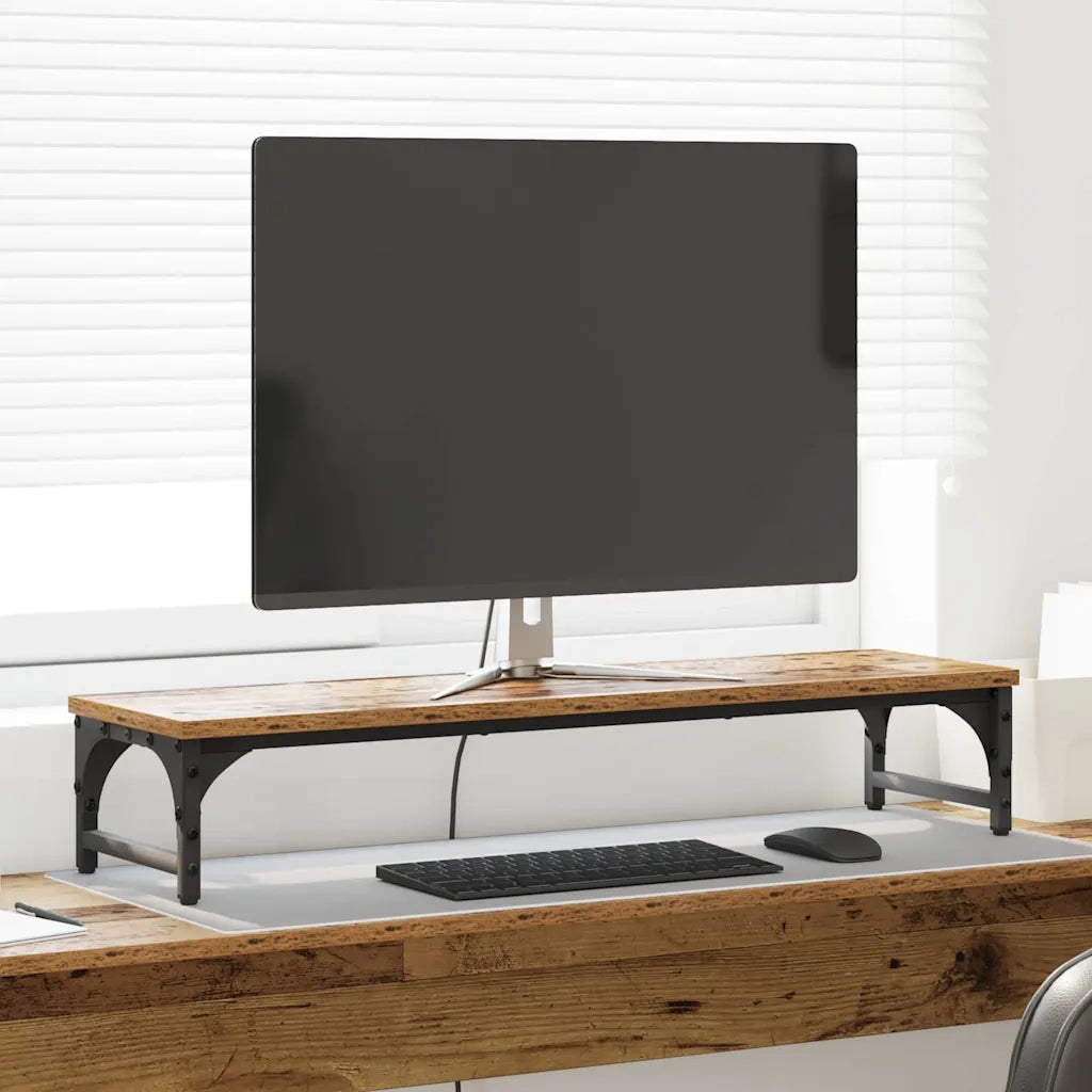 Supporto per Monitor Legno vecchio 85 x 23 x 15,5 cm CFW2973965