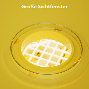 Incubatrice automatica per 112 uova, con regolazione temperatura e umidità, Covatrice