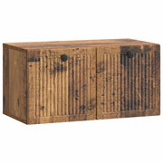 Mobile Porta TV da Muro Legno antico 59,5 x 31 x 30 cm