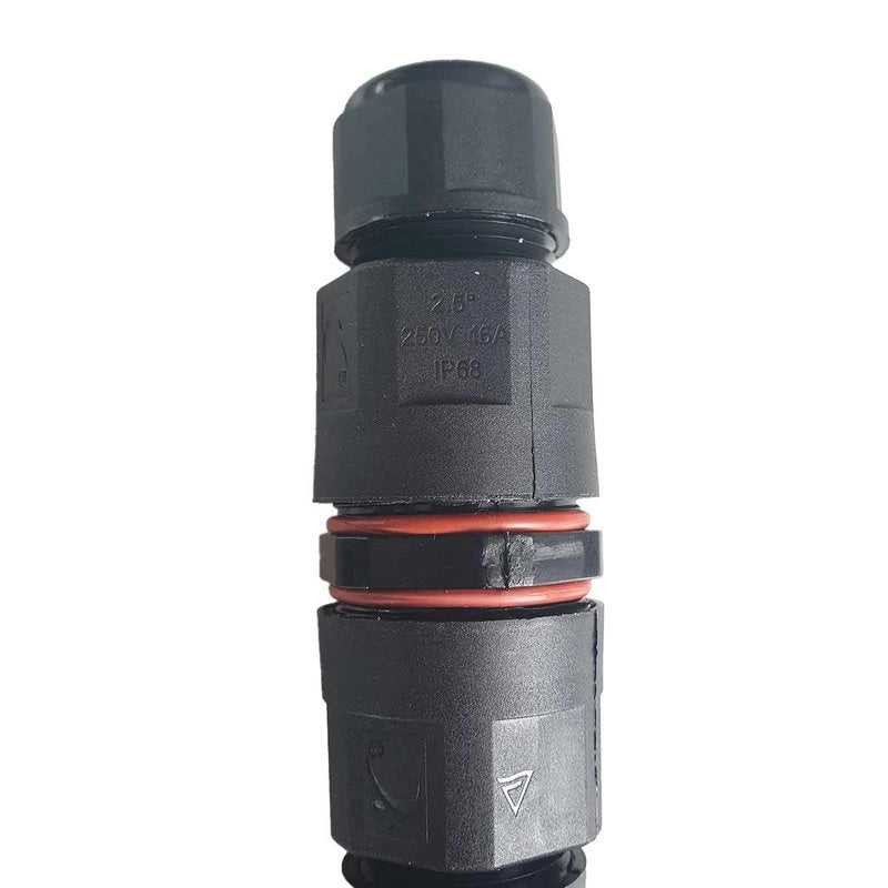 2 Connettori Veloce IP68 Forma I Manicotto Collegamento Cavo Esterno 5P 97x30mm