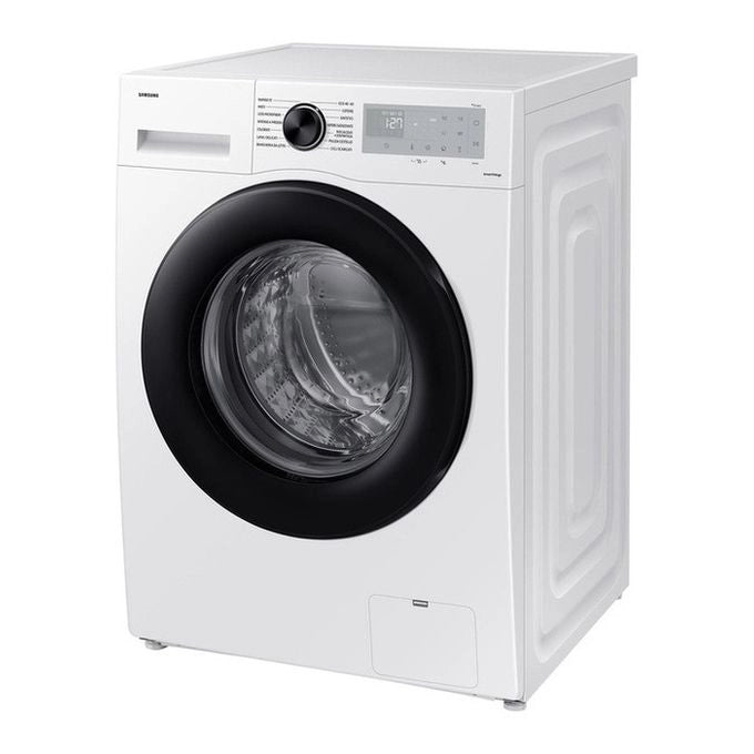 Samsung Crystal Clean WW90CGC04DAHET Lavatrice a carica frontale 9Kg Classe A  Ecobubble SmartThings con AI Energy Mode Pulizia Cestello Bianco