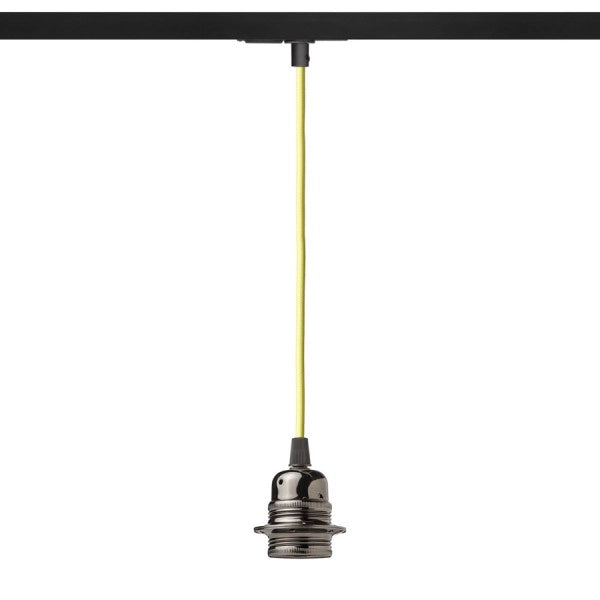 Cavo ELISA per portalampada da soffitto a sospensione per binari monofase AN1+CV+PCN   230V E27 28W