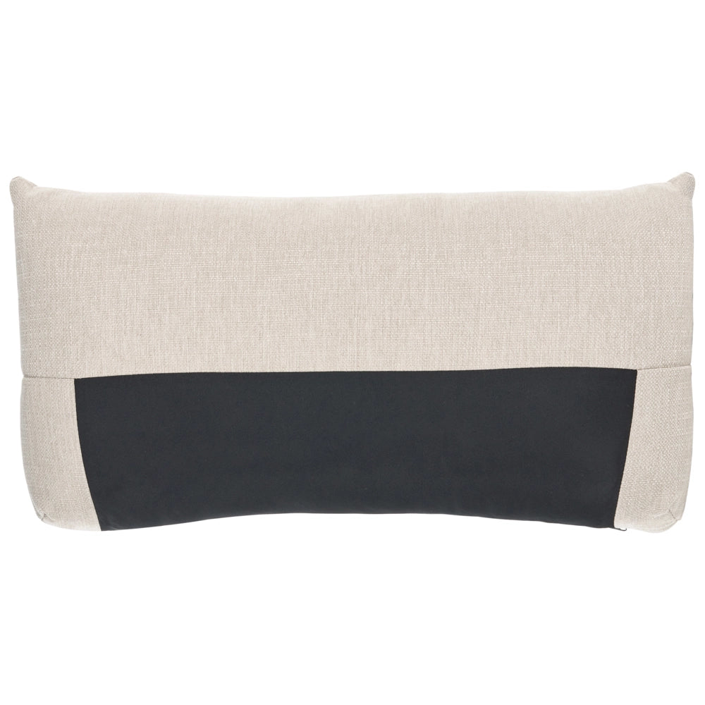 Divano in tessuto Beige chiaro imbottito in poliestere 3 posti con cuscini decorativi Divano da soggiorno