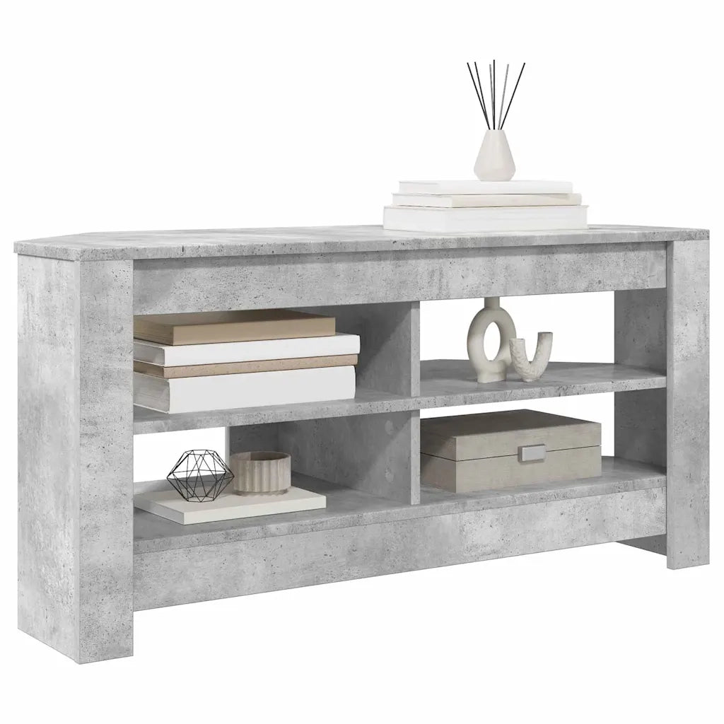 MobileTVAngolare 102 x 40,5 x 45 cm Grigio cemento 889778