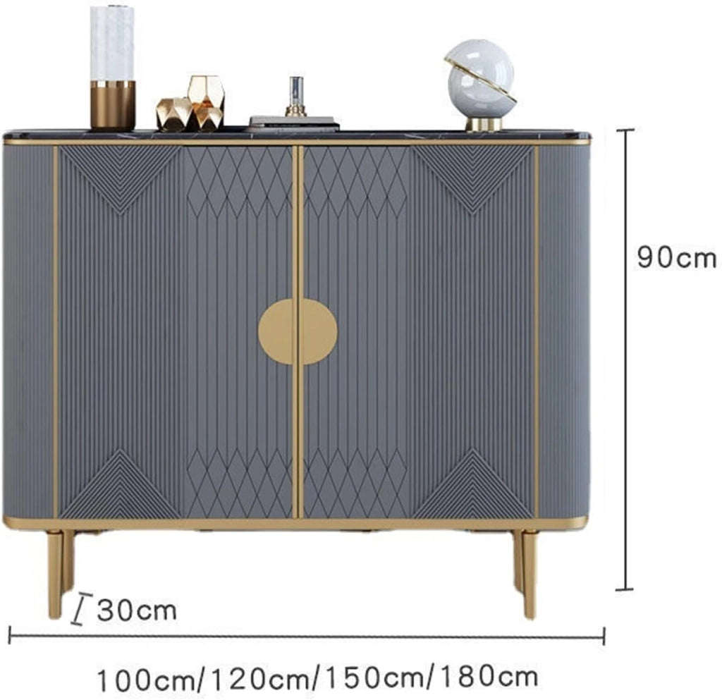 scarpiera Credenza per Ingresso di Grande capacità - Scarpiera Semplice con divisorio - 80x30x90 cm
