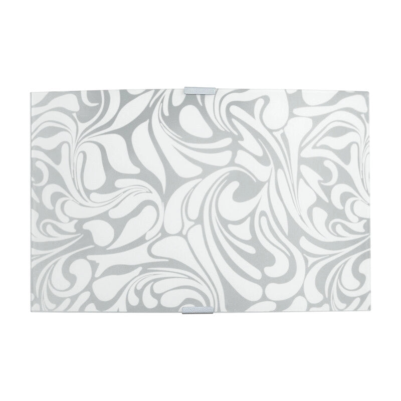 APPLIQUE DANIEL 1XE27 LASTRA BIANCO SABBIATO- 4,0 pz