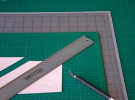 30 x 45 cm taglierino grigio nero con superficie autoadesiva