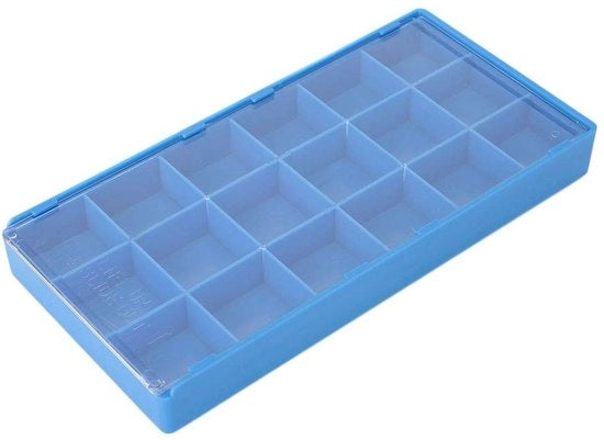 Scatola di conservazione duratura - Scatola di conservazione con coperchio - Scatola di conservazione orologeria - Scatola di conservazione leggera - Scatola di conservazione con 8 raccordi - Accessorio pratico - Scatola di conservazione portatile