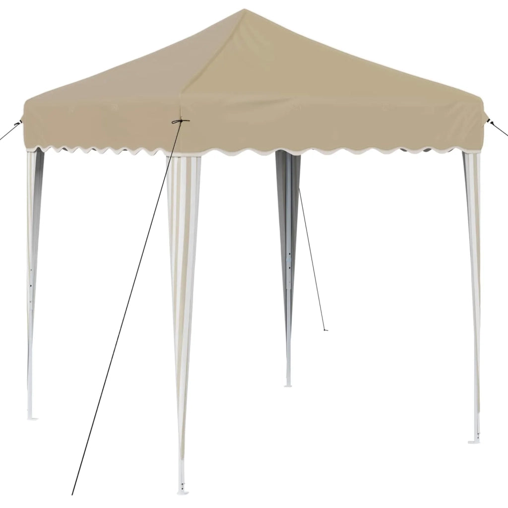 Tenda per feste a pop-up 195 x 195 x 245 cm Crema